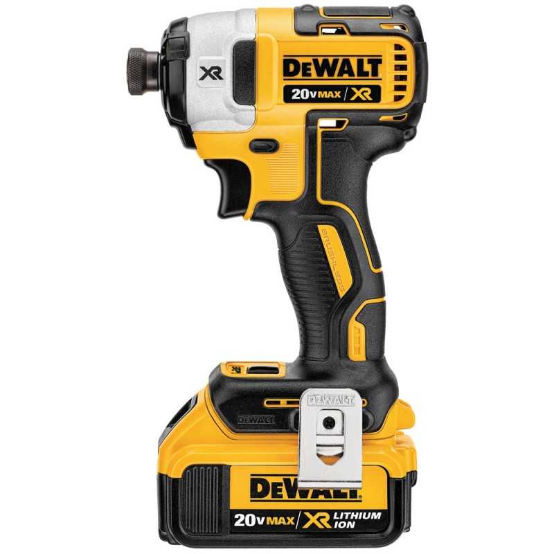 Atornillador de Impacto 1/4" Hex 20V XR Inc 2 Bat y Carg Dewalt DCF887M2-B2_2