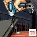 Atornillador de Impacto 1/4" Hex 18V LXT BL Baretool Makita DTP141Z_7