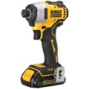 Atornillador de Impacto 1/4" Hex 20V XR 2 Bat y Carg Dewalt DCF809D2-B2_3