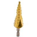 Broca Escalonada HSS-Ti Espiral 4 - 20mm para Metal Makita D-40185_2