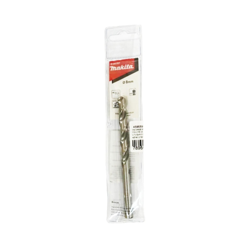 Broca HSS-G para Metal 8 x 117mm Makita D-09787_2