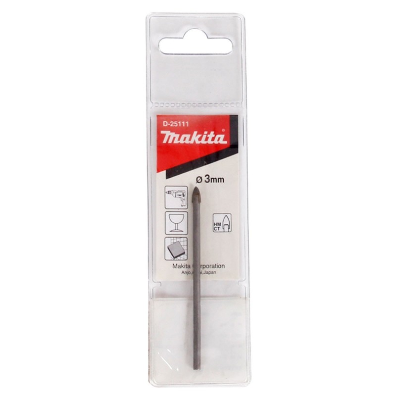 Broca HM-CT para Vidrio 3 x 65mm Makita D-25111_2