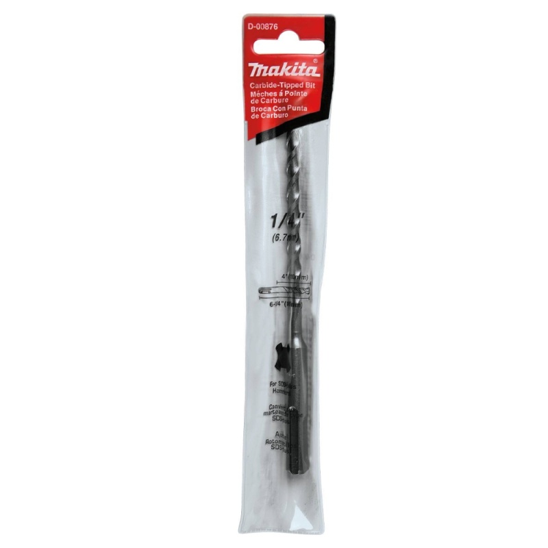 Broca SDS Plus 6.35 x 158 mm Stand Mak Makita D-00876_2