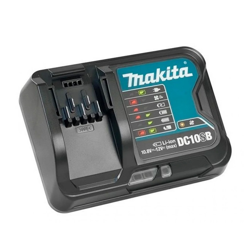 Cargador de Baterías de Iones de Litio 12V CXT Makita DC10SB_2