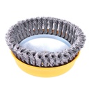 Cepillo de copa trenzada 6 x M14 Carbon 0.20" 0.5mm_3