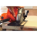 Sierra Circular 7-1/4" Profesional 1,400 W 5,000 RPM Caja Carton ( Incl 1 Disco Sierra 24 D) B&D