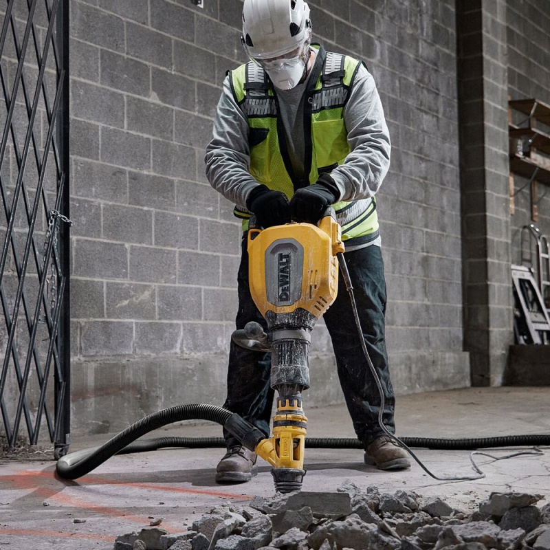 Martillo Demoledor SDS Max 1700W Brushless + 5 Cinceles Dewalt D25911K-K21_7