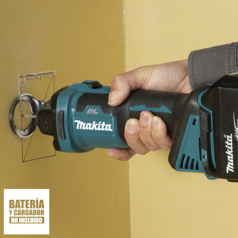 Cortadora de Drywall 1/4"-1/8" 18V LXT BL XPT AWS (Sin Baterias/Sin Cargador) Makita DCO181Z_3