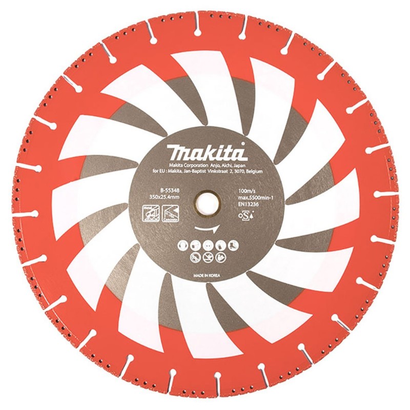 Disco diamantado para rescate / 350mm 14" x 1" x 3.4mm_2