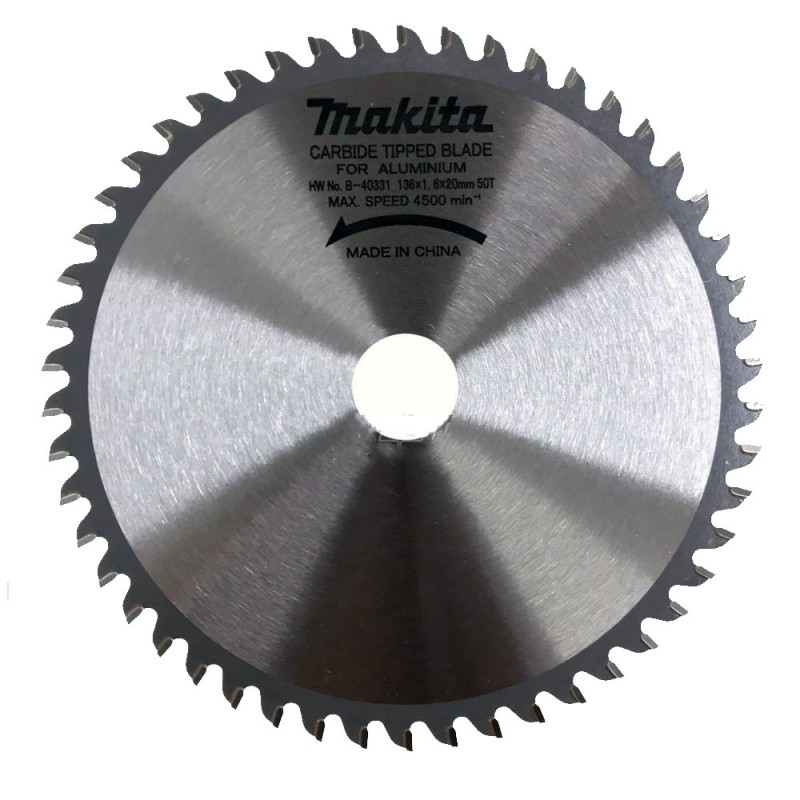 Disco Sierra Para Aluminio 136 x 20.0 x 1.60mm. 50 Dientes Makita B-40331_2