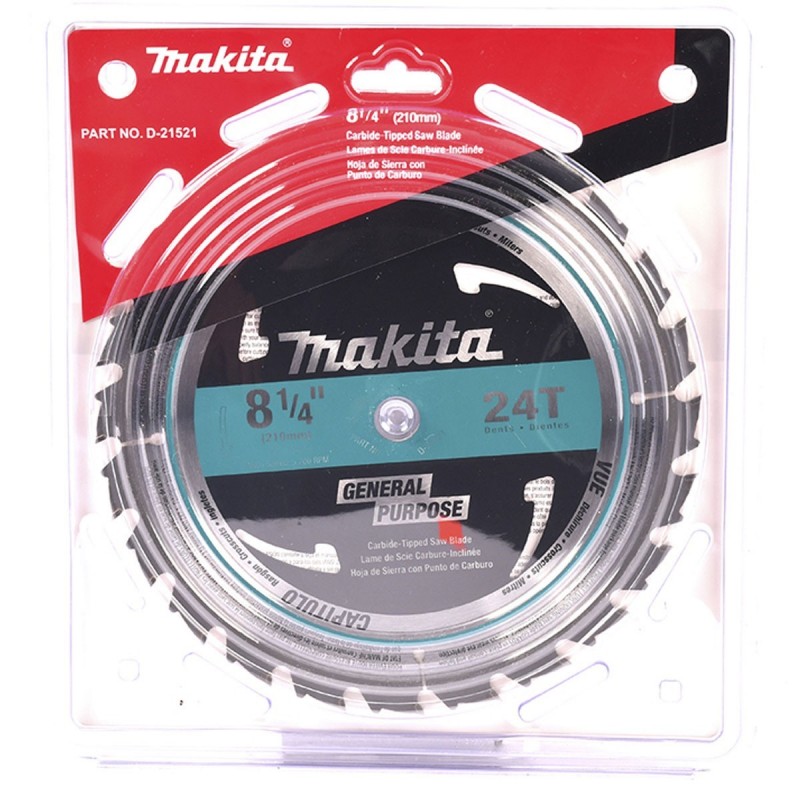 Disco para Madera 8-1/4" 24 Dientes para Sierra Circular 5008MGA Makita D-21521_2