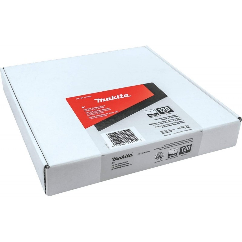 Disco Lija para drywall 9 Hoyos 225mm Grano 120 (25PCS) P/DSL800_2