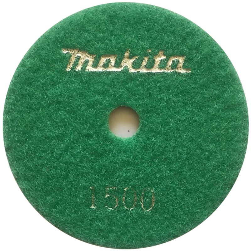 Disco Pulidor Diamantado 4" Verde Claro P/ Granito Grano 1500 Makita D-15637_3