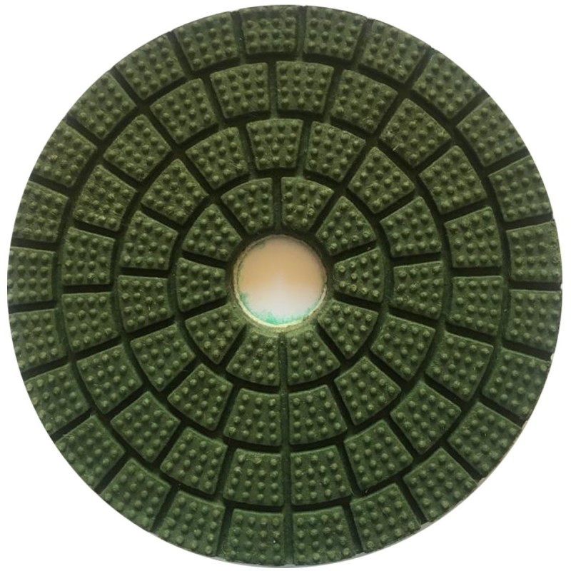 Disco pulidor diamantado DE 100 mm. VERDE. PARA ACABADO MAKITA_2