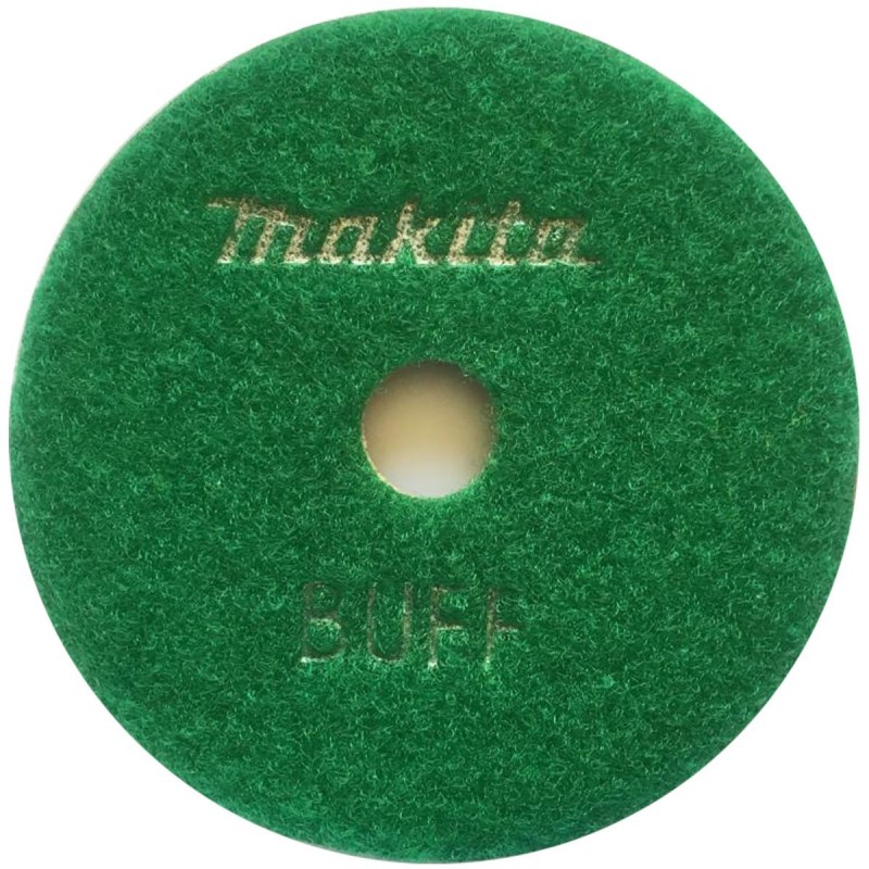 Disco pulidor diamantado DE 100 mm. VERDE. PARA ACABADO MAKITA_3