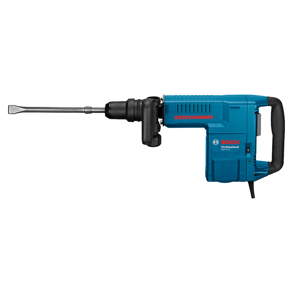 Martillo Demoledor 1500W GSH 11E + Maleta plástica Bosch