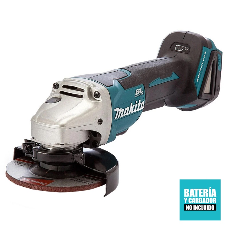 Amoladora Angular 4 1/2" 18V LXT BL Baretool Makita DGA458Z_2