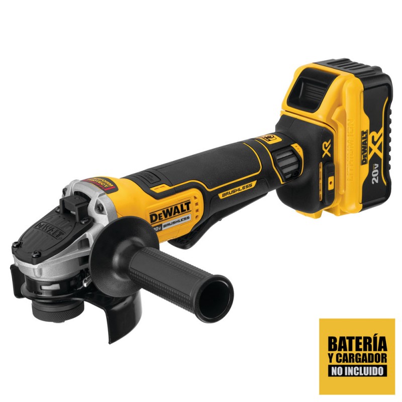 Amoladora Angular 4 1/2" 20V XR Baretool Dewalt DCG413B_3