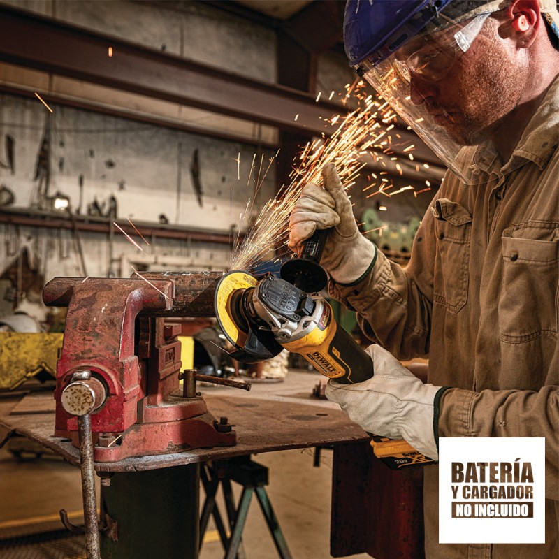 Amoladora Angular 4 1/2" 20V XR Baretool Dewalt DCG413B_5