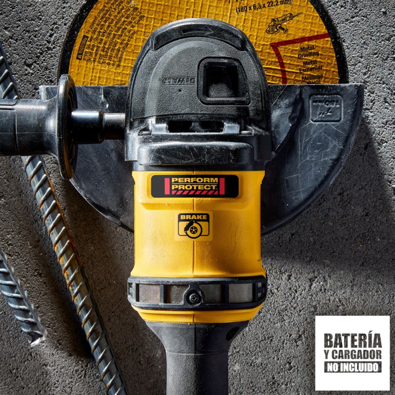 Amoladora Angular 7" 60V FlexVolt Xr Baretool Dewalt DCG440B-B2_5