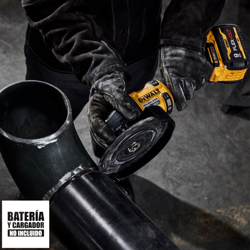 Amoladora Angular 7" 60V FlexVolt Xr Baretool Dewalt DCG440B-B2_8
