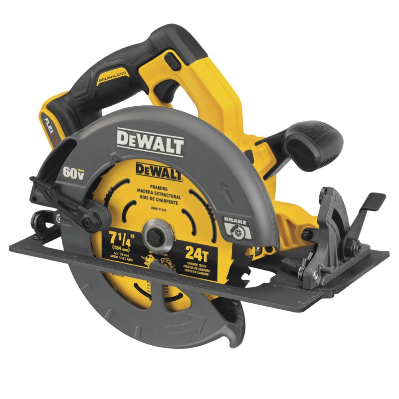 Sierra Circular 7 1/4" 60V FlexVolt Xr 6.0 Ah Dewalt DCS578T2-B2_2