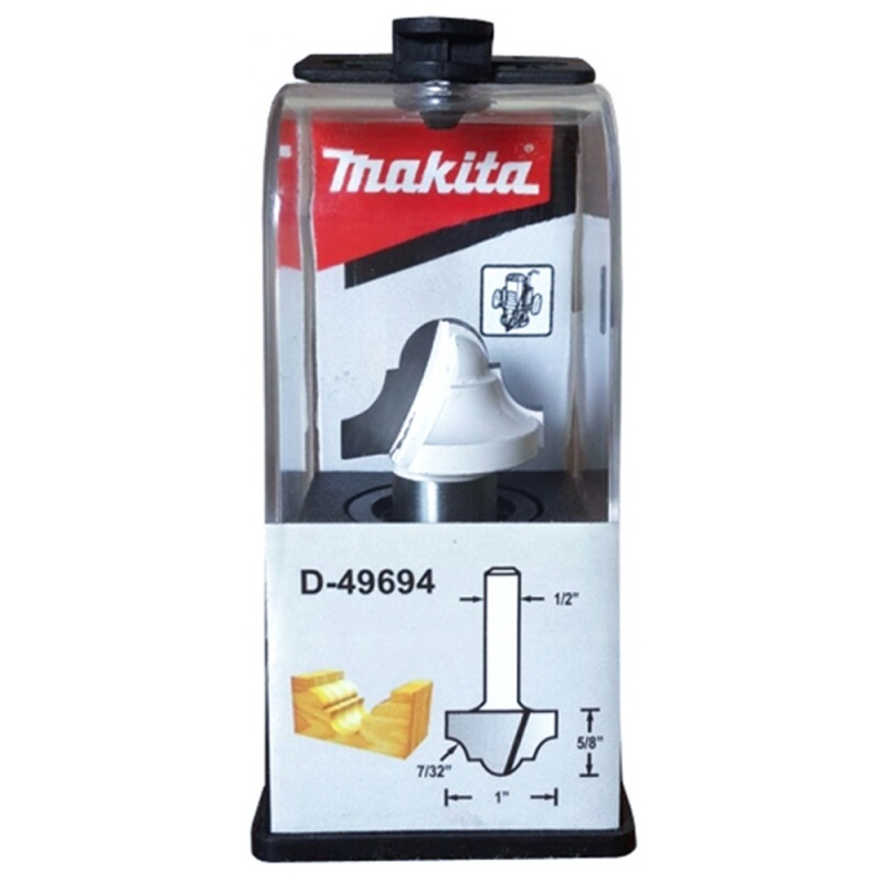 Fresa para Moldura Clásica 1/2" x 1" Makita D-49694_2