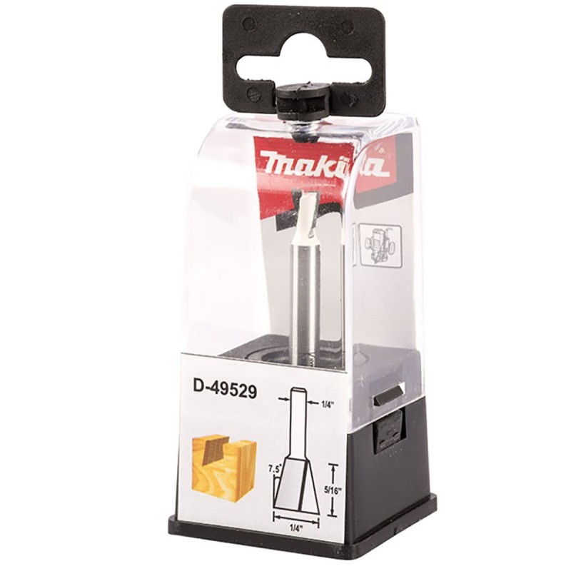 Fresa Cola de Milano 7.5° 1/4" x 1/4" Makita D-49529_2