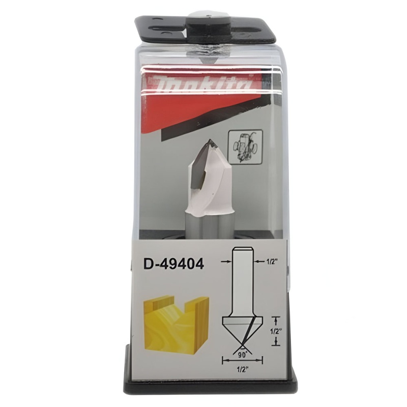 Fresa Tipo V 90° 1/2" x 1/2" Makita D-49404_2