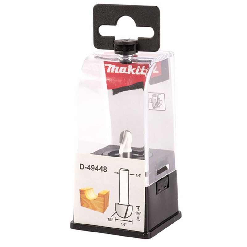 Fresa Media Caña 1/4" x 1/8" Makita D-49448_2