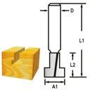 Fresa Ojo de Cerradura 1/4" x 3/8" Makita D-50217_2