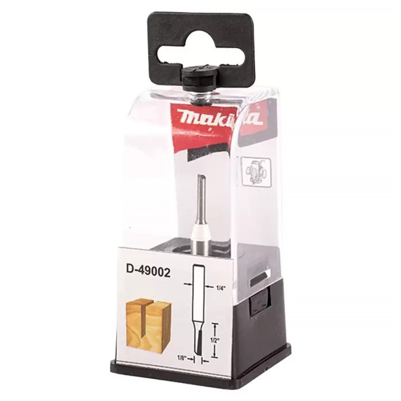 Fresa Recta para Ranuras 1/4" x 1/8" Makita D-49002_2