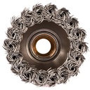 Grata 3" pelo 0.5mm copa Trenzado rosca M14 Italia_3