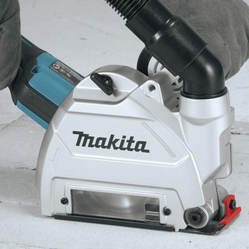 Guarda Corte 5" Regulable con Base y toma de Polvo Metálico para Amoladoras Makita 191G05-4_2
