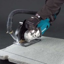Guarda De Corte 9" Regulable Con Base Y Toma De Polvo Metalico Negro Amoladora_3