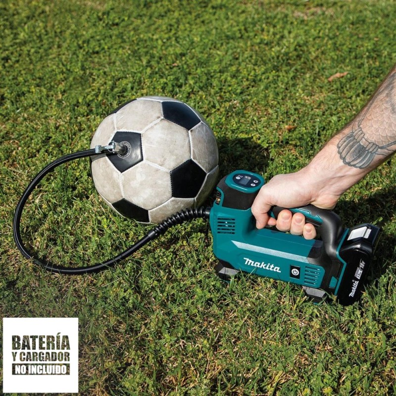 Inflador de Aire 18V LXT 8,3 Bar Baretool (Sin Baterías / Sin Cargador) Makita DMP180Z_2