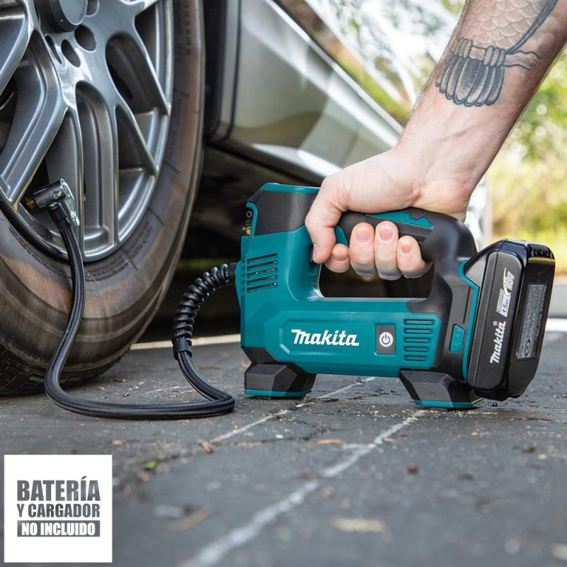 Inflador de Aire 18V LXT 8,3 Bar Baretool (Sin Baterías / Sin Cargador) Makita DMP180Z_5