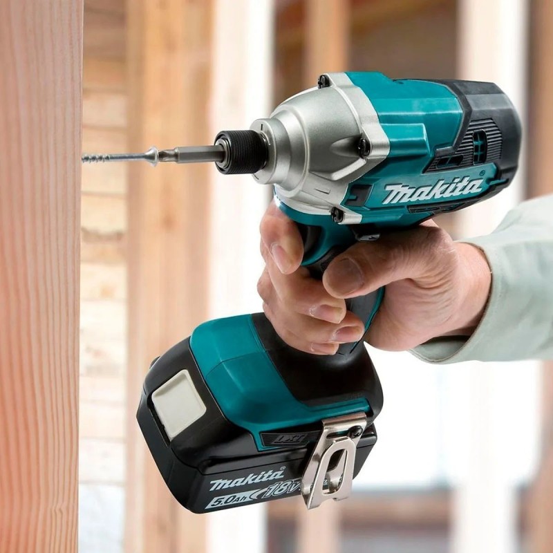 Taladro Percutor 1/2" + Atornillador Impacto 1/4" 18V LXT 2 Bat 1.5 Ah Makita DLX2336SYX_6