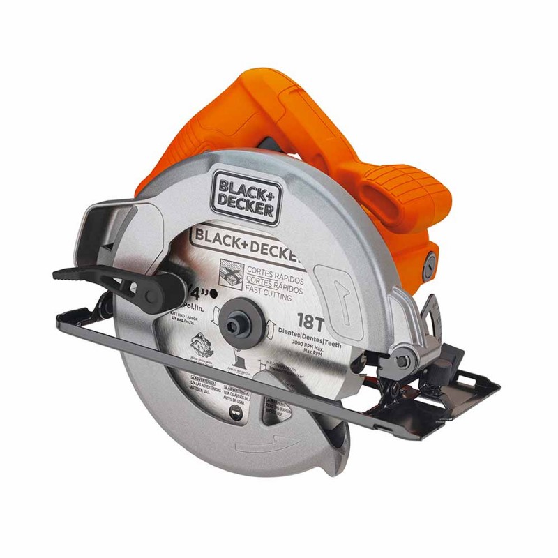 Sierra Circular 7 1/4" 1400W 5300Rpm + Cepillo Eléctrico 3 1/4" 650W 16500Rpm Black + Decker CS1004-K3_2