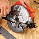 Sierra Circular 7 1/4" 1400W 5300Rpm + Cepillo Eléctrico 3 1/4" 650W 16500Rpm Black + Decker CS1004-K3_4