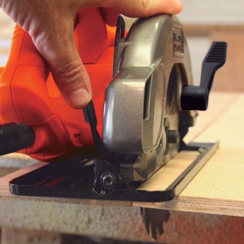 Sierra Circular 7 1/4" 1400W 5300Rpm + Cepillo Eléctrico 3 1/4" 650W 16500Rpm Black + Decker CS1004-K3_6