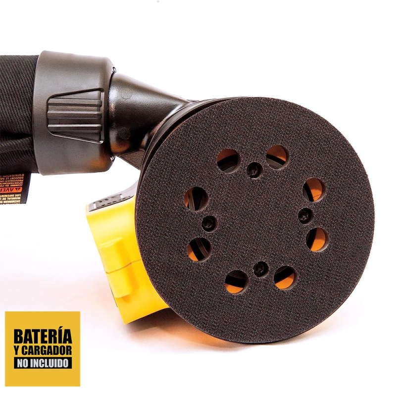 Lijadora Excentrica 5" 20V XR Baretool Dewalt DCW210B_3