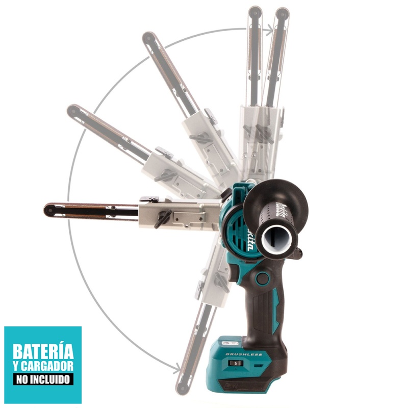 Lijadora de Banda 9 x 533 mm 18V LXT BL Baretool Makita DBS180Z_3