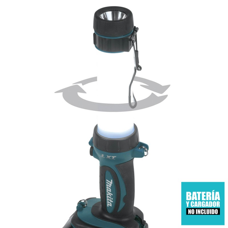 Linterna de Trabajo 18V LXT 21 Led 360º 620Lm (Sin Bateria/Sin Cargador) Makita DML806_5