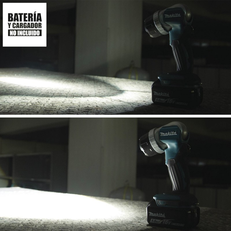 Linterna de Trabajo 18V LXT 1Led 200Lm (Sin Baterias/Sin Cargador) Makita DML808_10