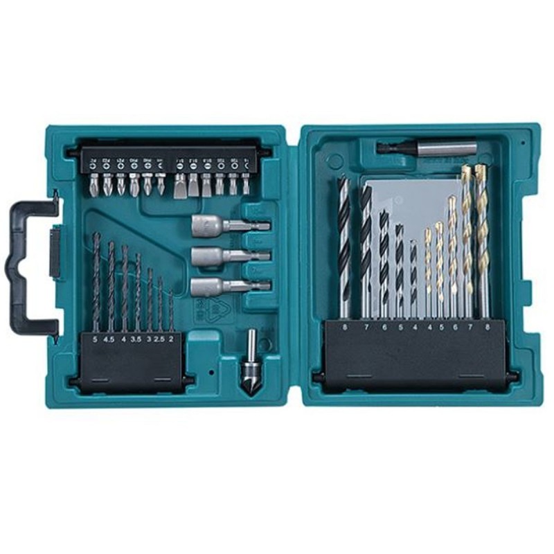 Maleta de accesorios 34 PCS, SET DE COMBINACION MAKITA_2