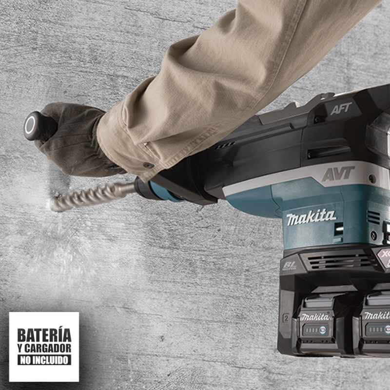 Rotomartillo Sds-Max 80V XGT (40Vx2) BL 20J Baretool Makita HR006GZ_6