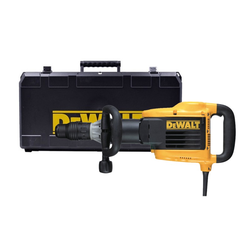 Martillo Demoledor SDS Max 1500 W 25 J + 5 Cinceles Punta Aguda 400 mm Dewalt D25899K-K3_2