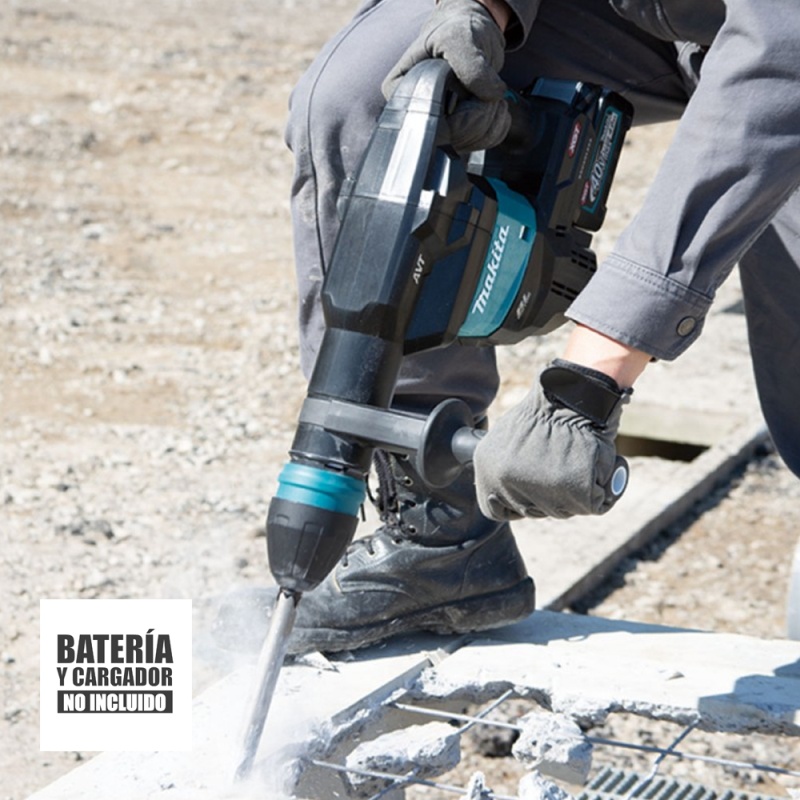 Martillo Demoledor Sds-Max 40V XGT BL 9.4J Baretool Makita HM001GZ_5