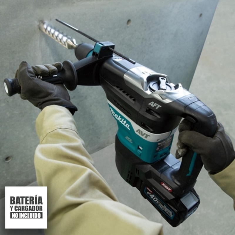 Rotomartillo Sds-Max 40V XGT BL Baretool Makita HR005GZ_5